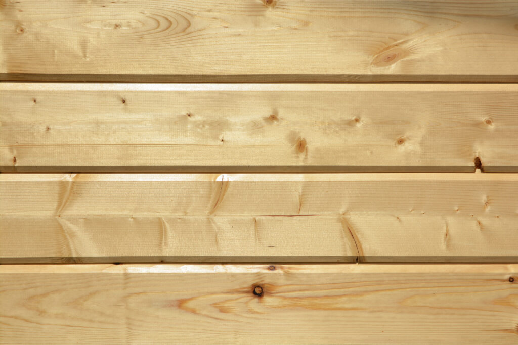 Background planed pine boards