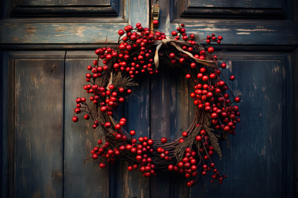 Beautiful Christmas wreath