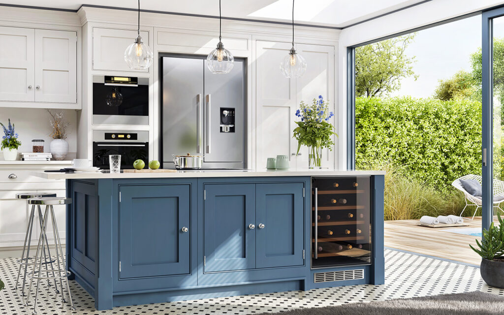 Bright kitchen with several plants