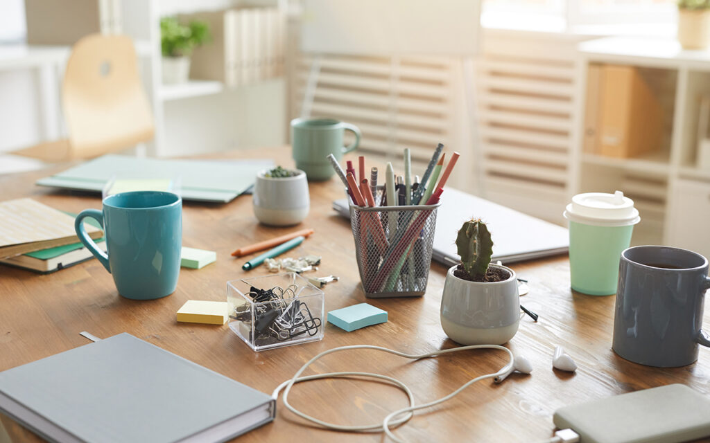 Cluttered Desk