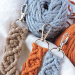 Yarn keychains