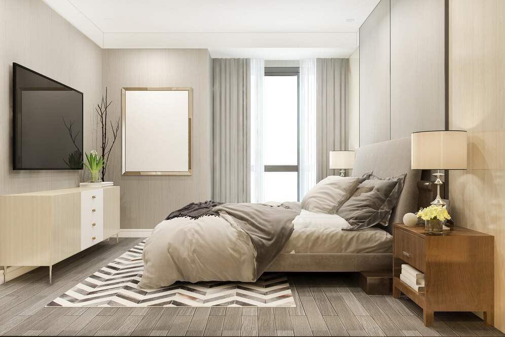 Modern bedroom