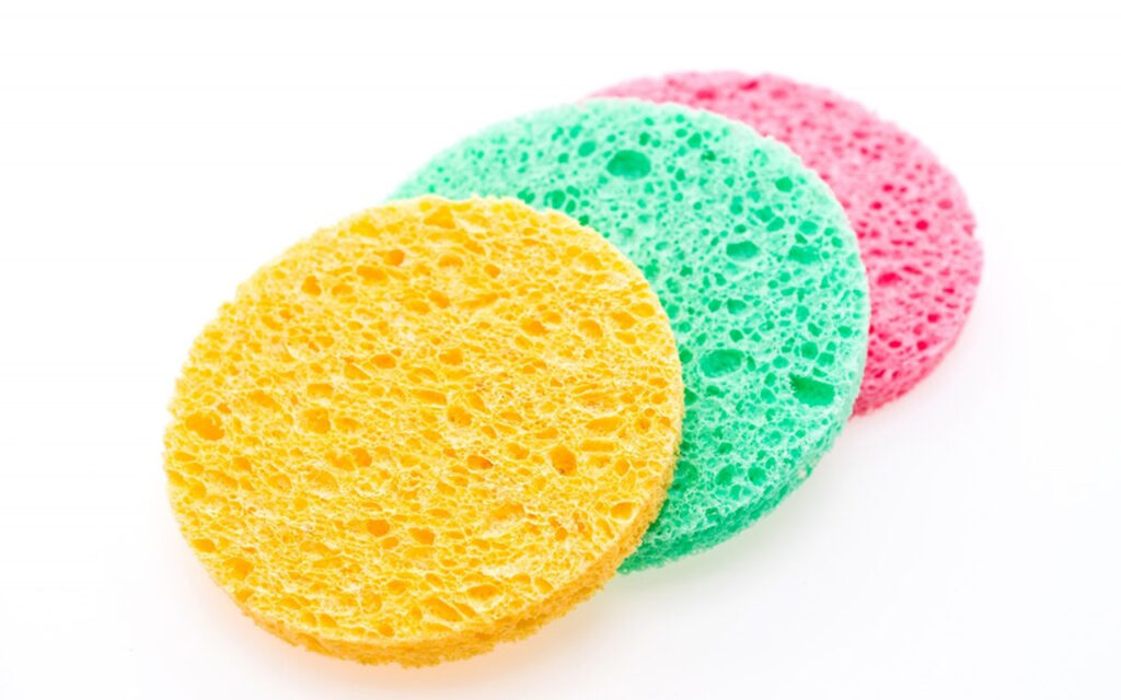 Round sponges 