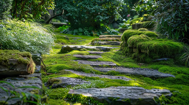 Moss-Covered Paths
