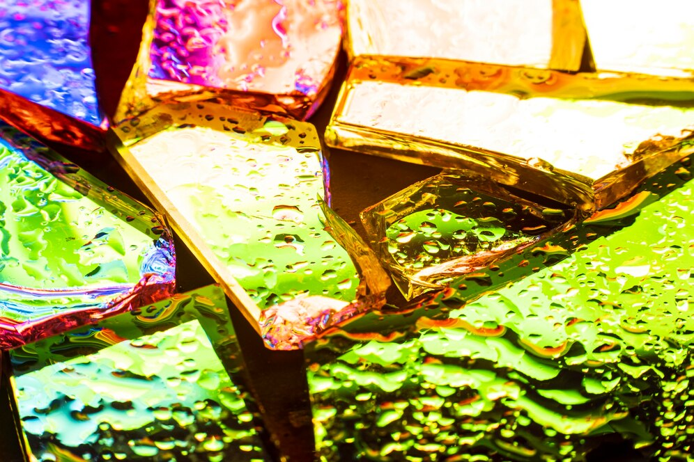 Colored Glass Paths