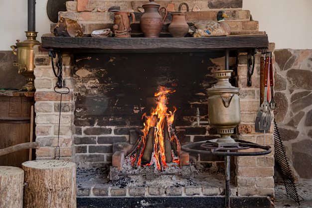 Faux Fireplace