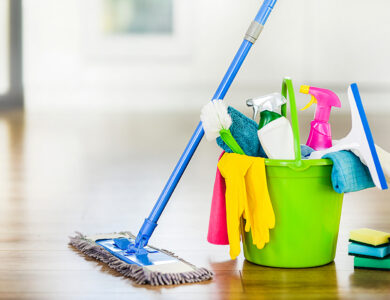 Cleaning supplies