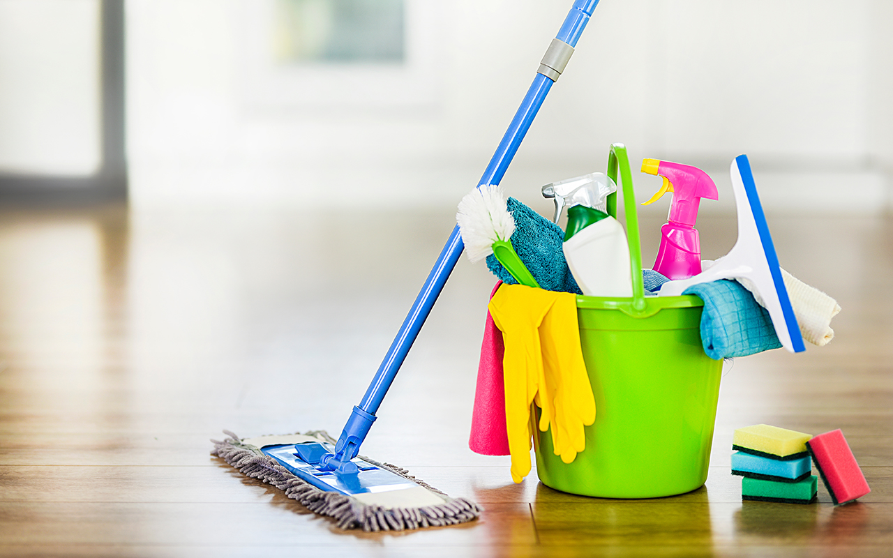 Cleaning supplies