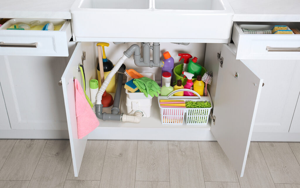 Under sink storage