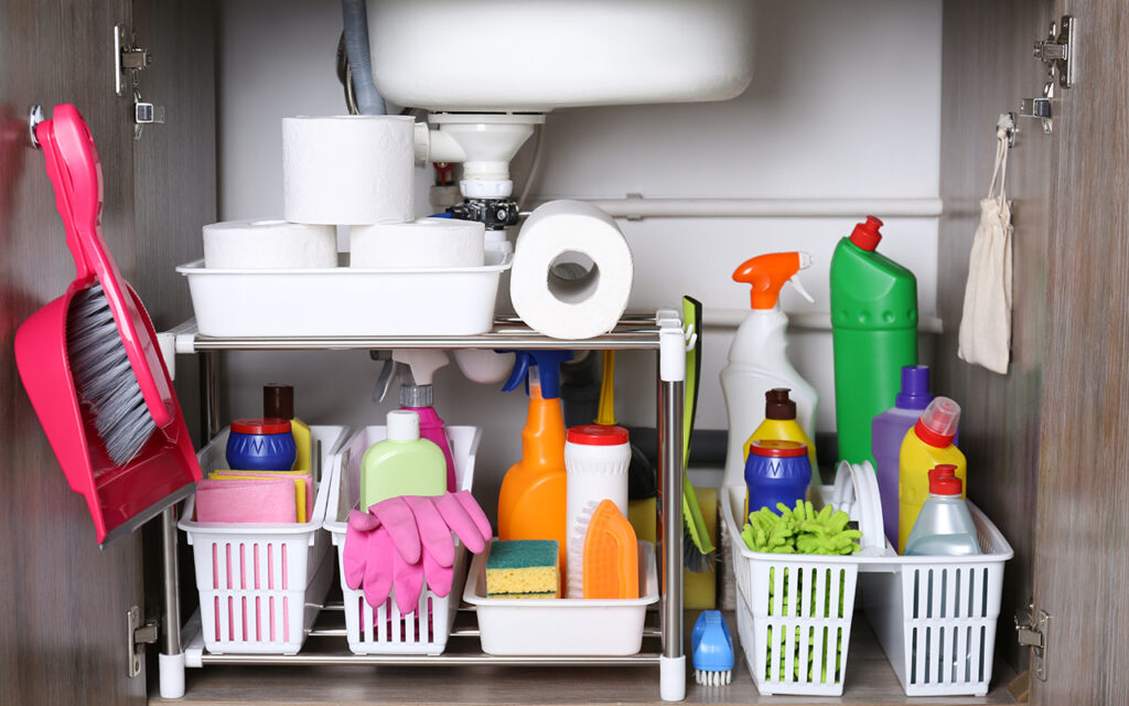 Under sink storage