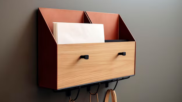 Wall-Mounted Mail Holder