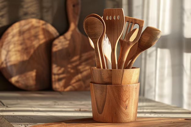Scrap Wood Utensil Caddy