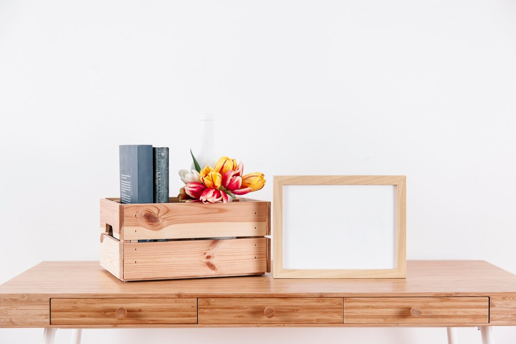 DIY Wooden Desk Organizer